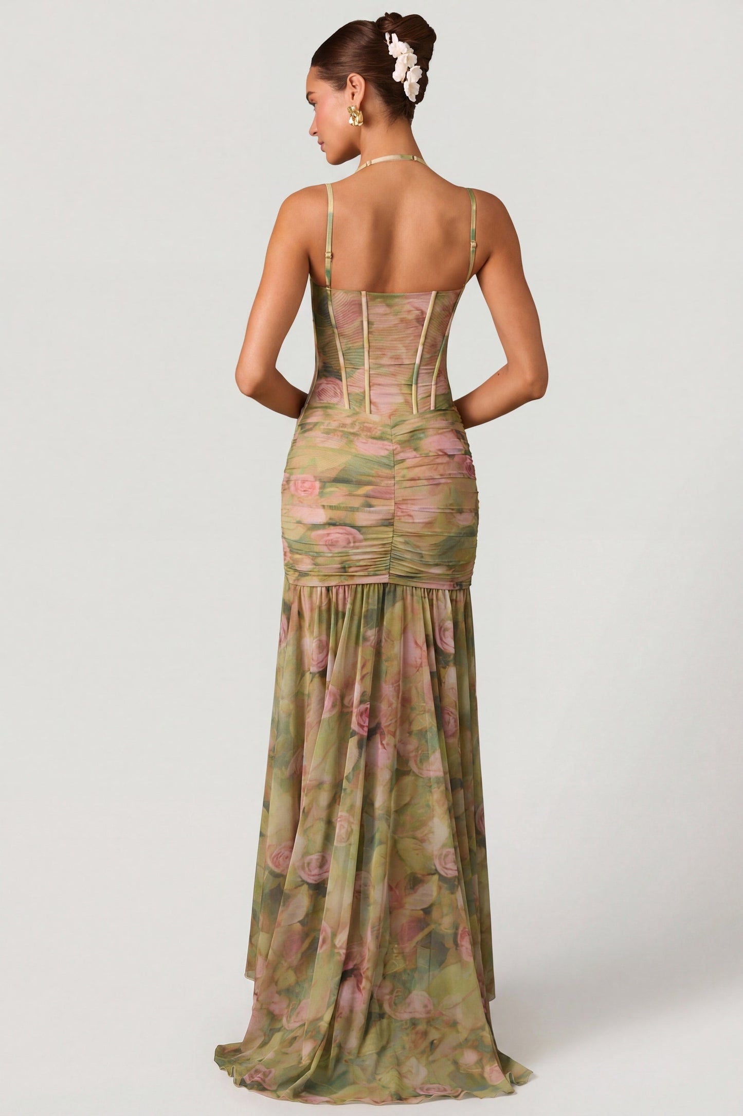 Vestido asimétrico floral Dulce