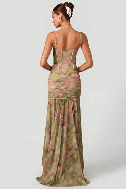 Vestido asimétrico floral Dulce