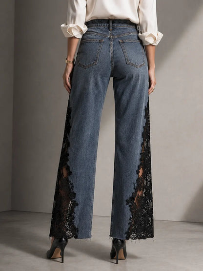 Pantalon de encaje Regina