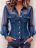 Cardigan de mezclilla Daniela
