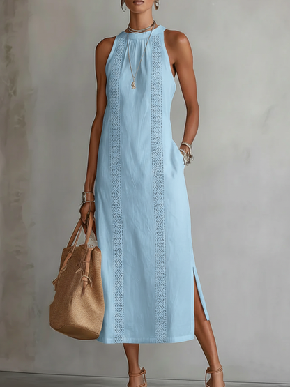 Vestido de lino Estela