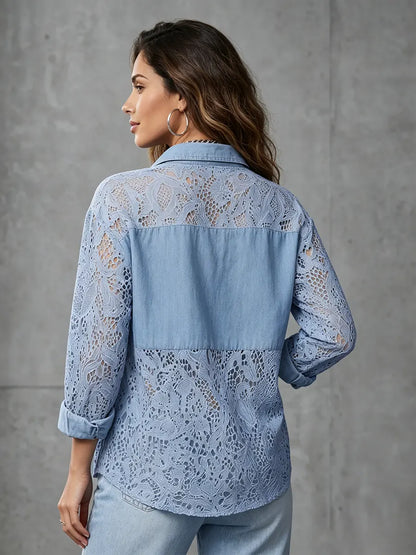 Blusa de encaje Renata