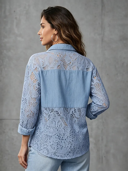 Blusa de encaje Renata