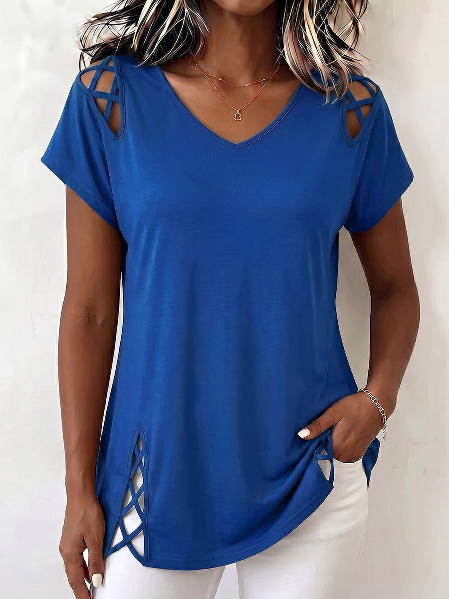 Blusa de algodon Carmen