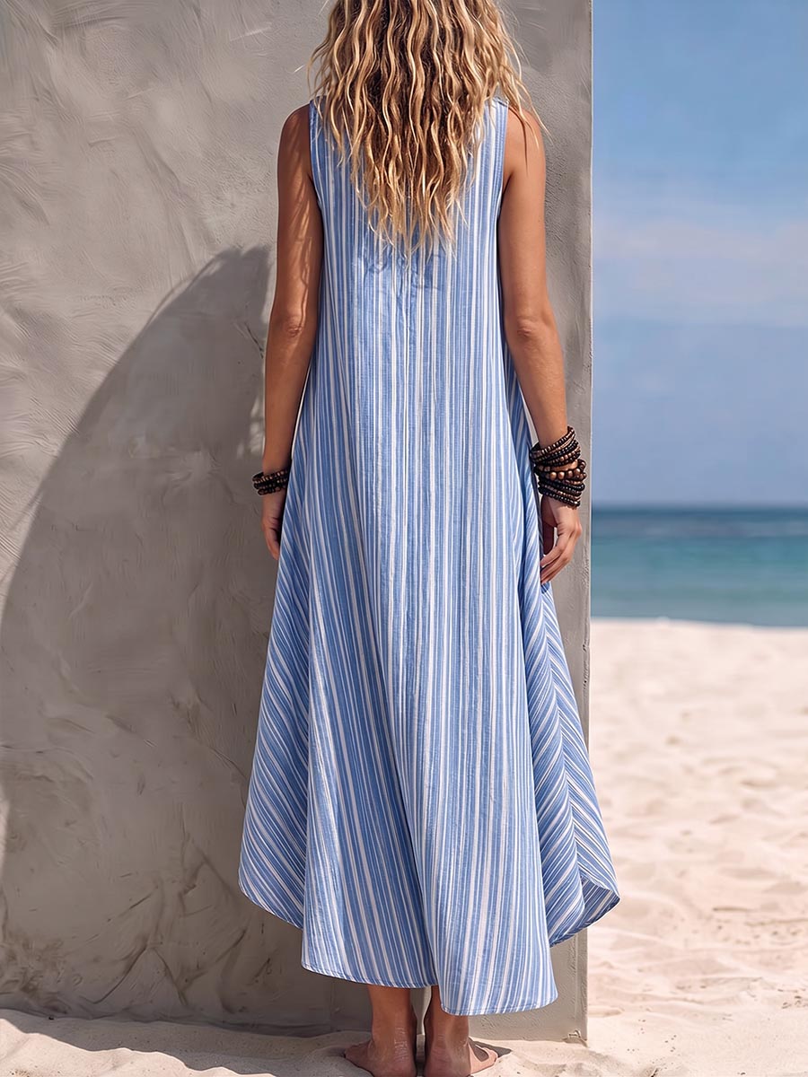 Vestido de rayas Brisa
