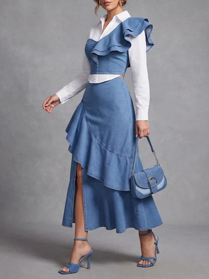 Conjunto con volantes Sofia