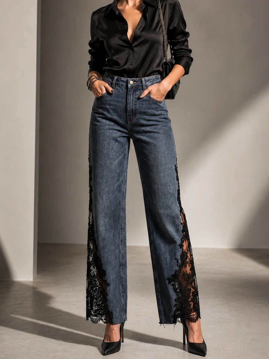 Pantalon de encaje Regina