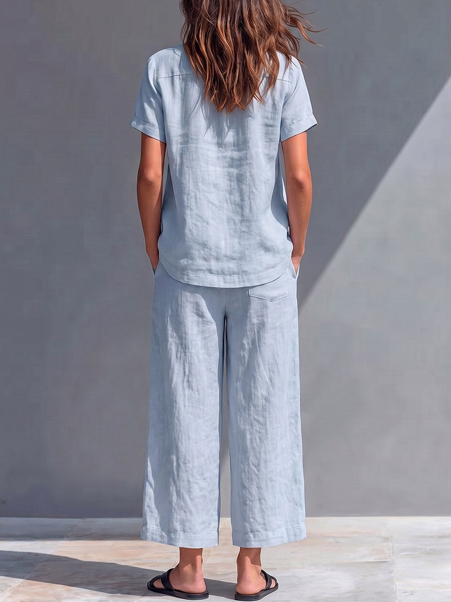 Conjunto de lino Fernanda
