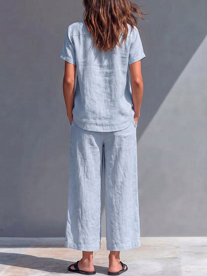 Conjunto de lino Fernanda