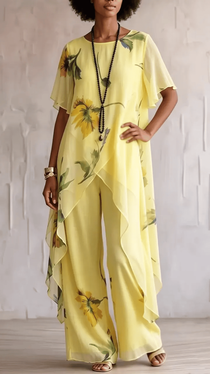 Conjunto floral Ximena