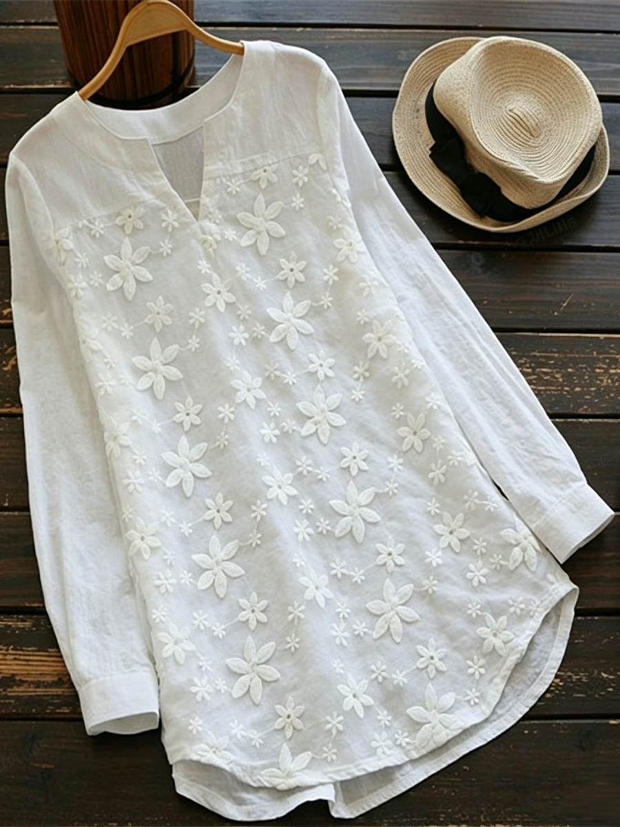 Blusa bordada Regina