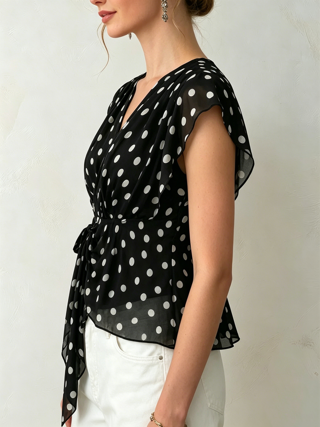 Blusa de lunares Paulina