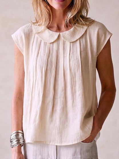 Blusa plisada Paulina