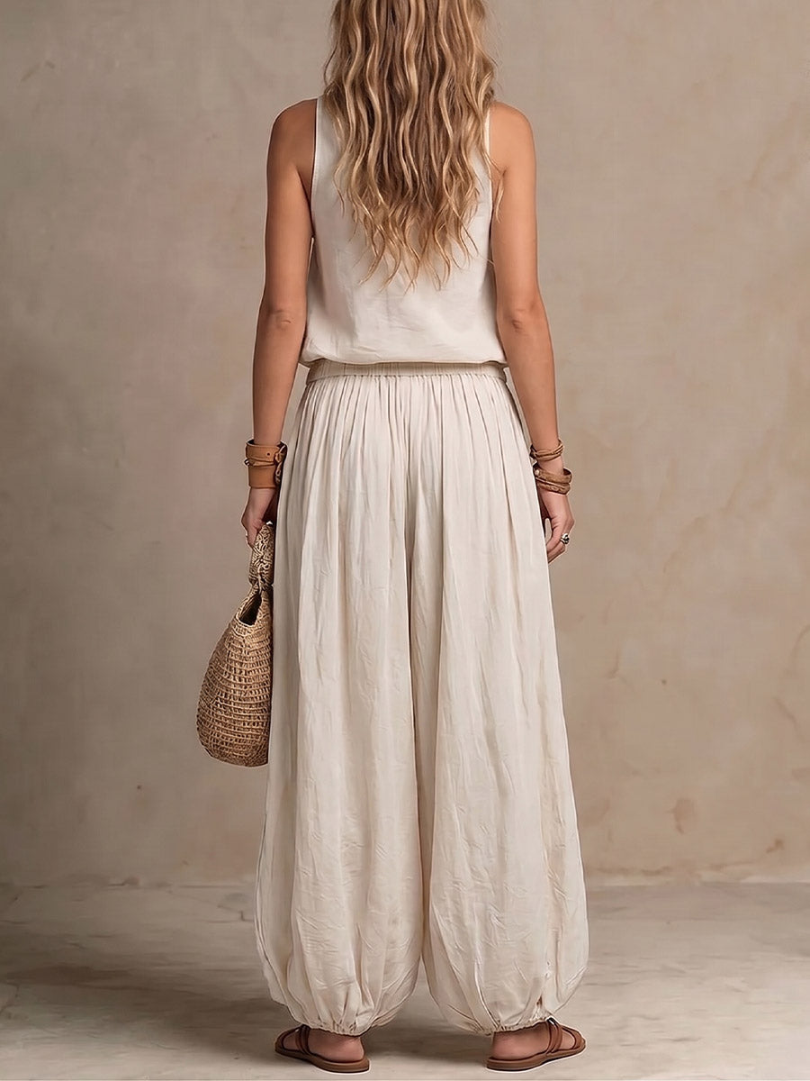 Conjunto con escote en V Camila