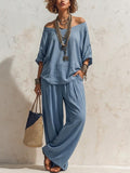 Conjunto de lino Valentina