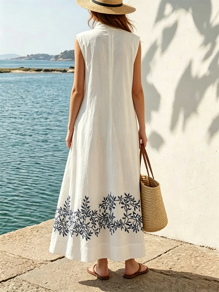Vestido de lino Renata
