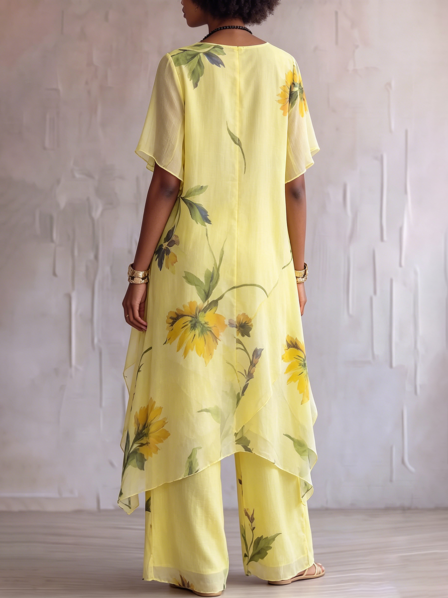 Conjunto floral Ximena