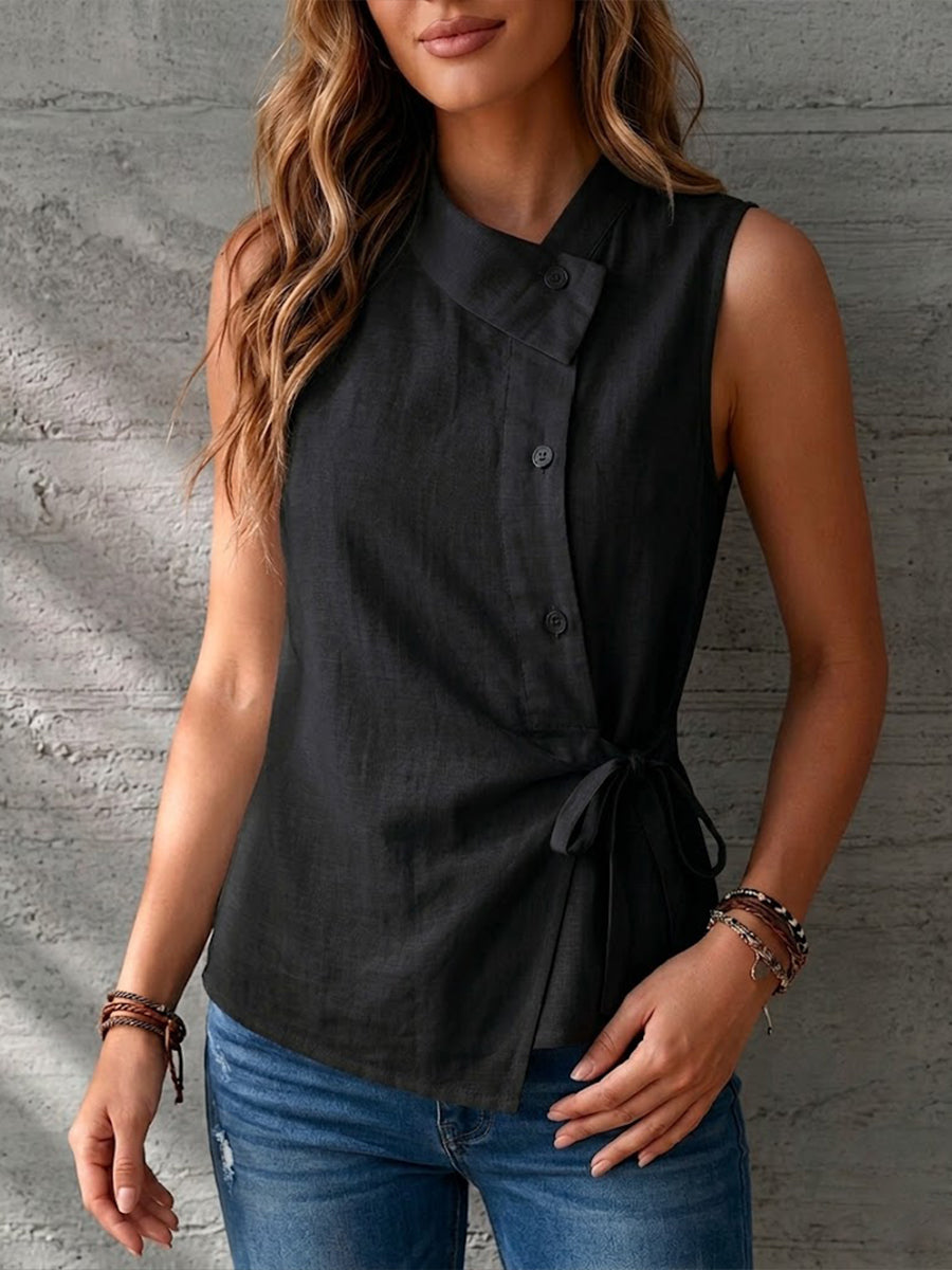 Blusa de lino Sofia