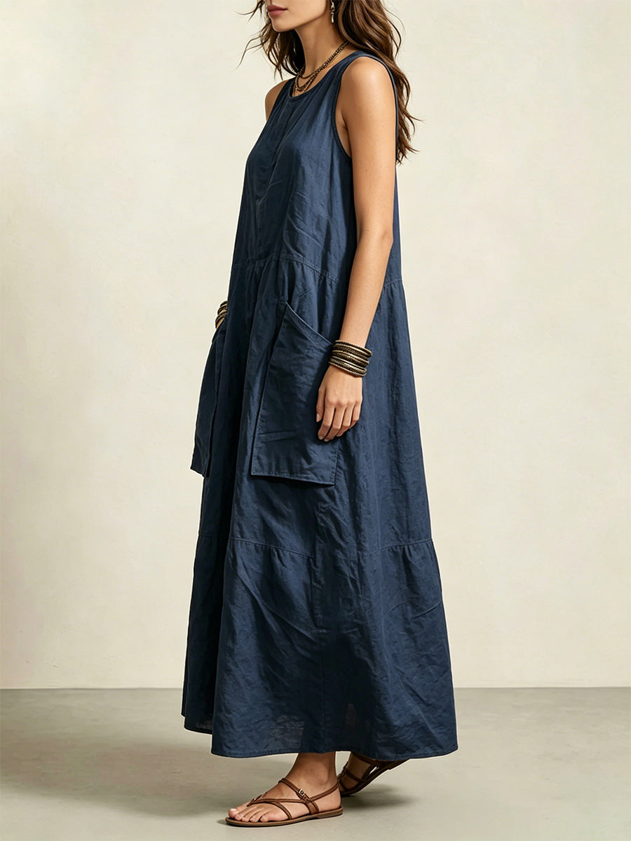 Vestido de lino Isabela