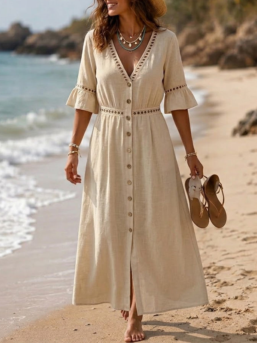 Vestido de lino Citlali