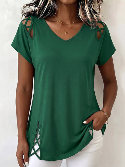 Blusa de algodon Carmen