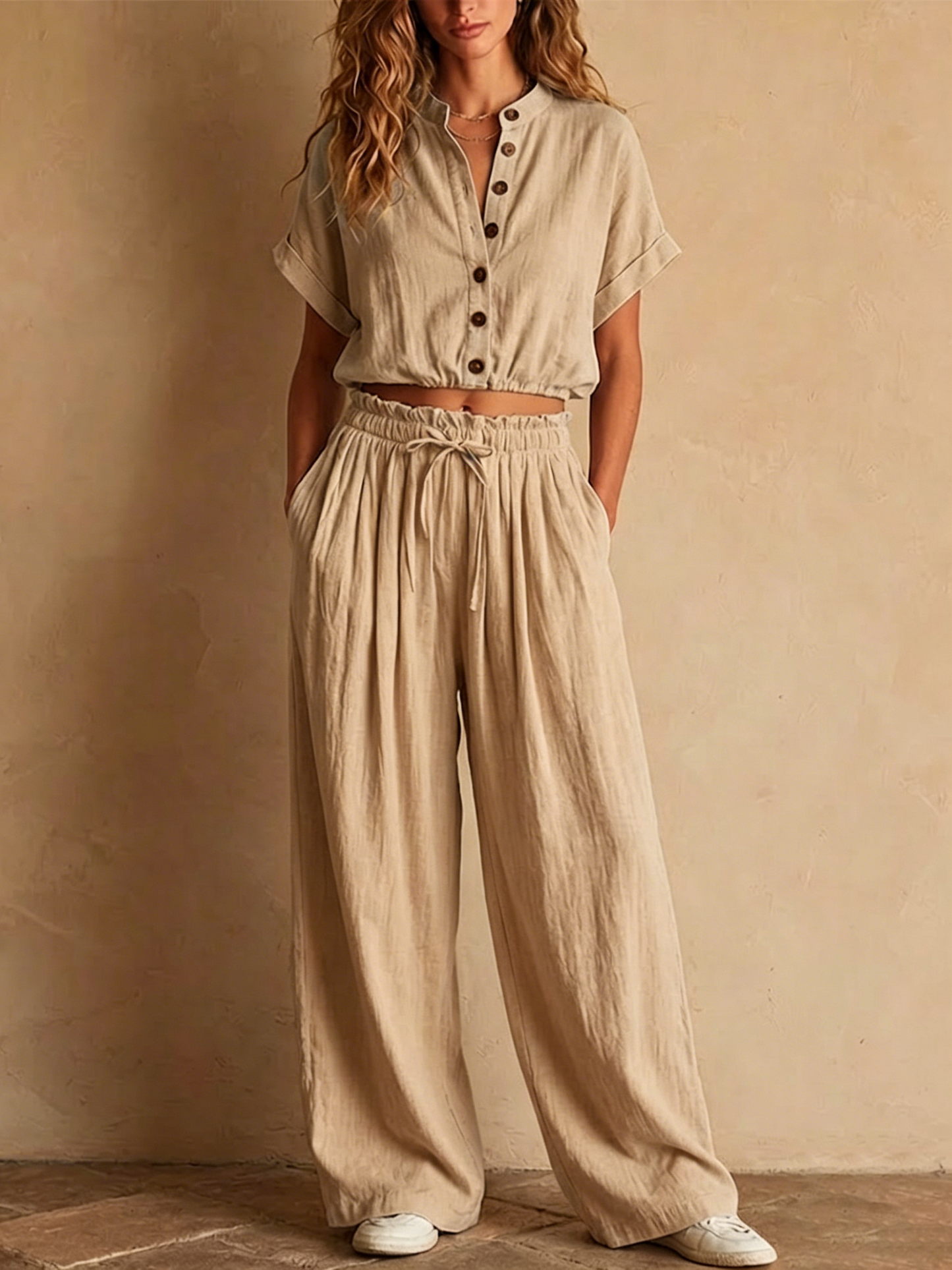 Conjunto de lino Renata