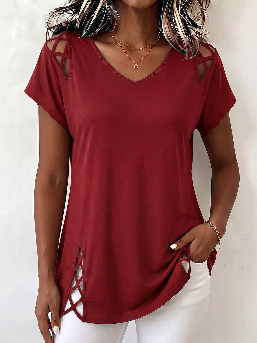Blusa de algodon Carmen