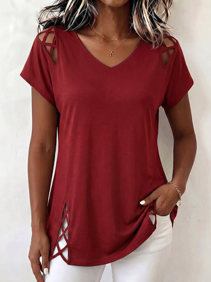 Blusa de algodon Carmen