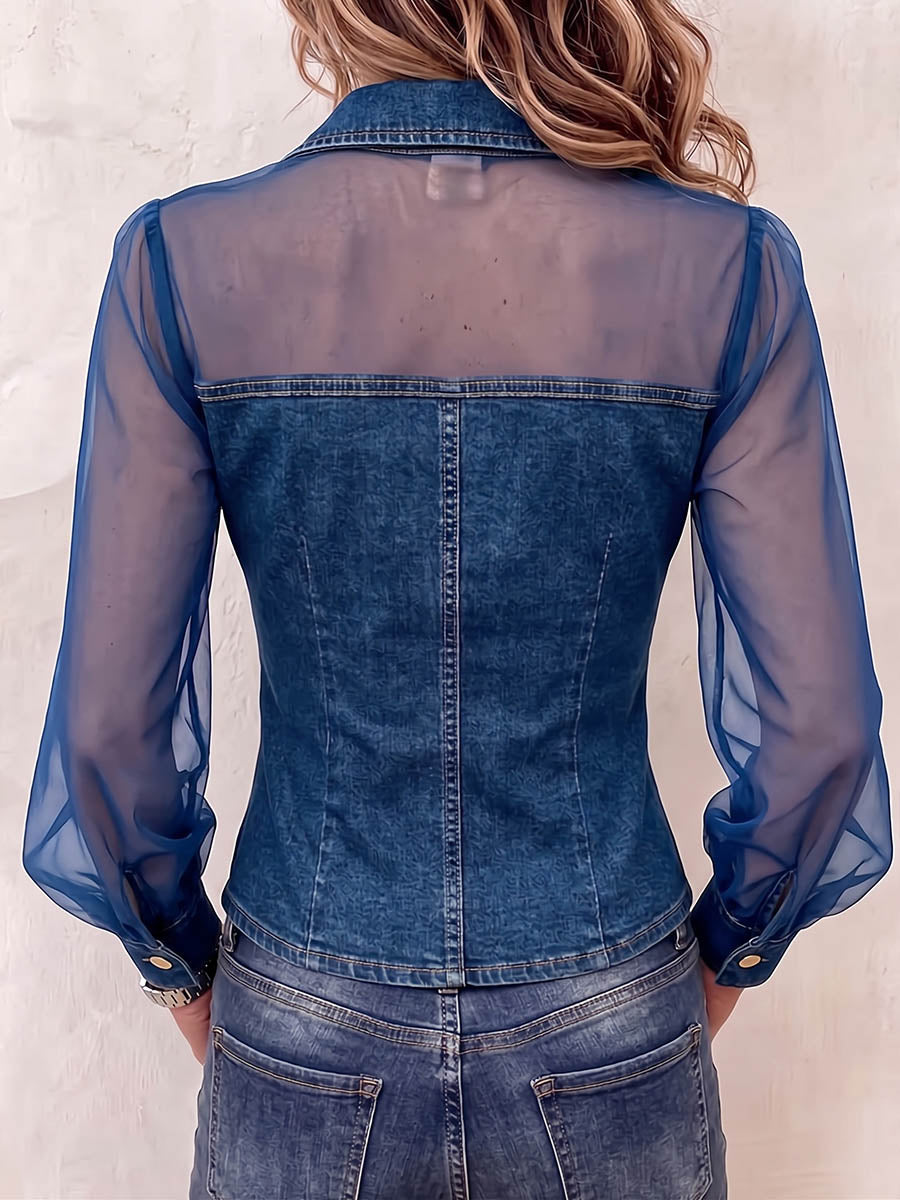 Cardigan de mezclilla Daniela