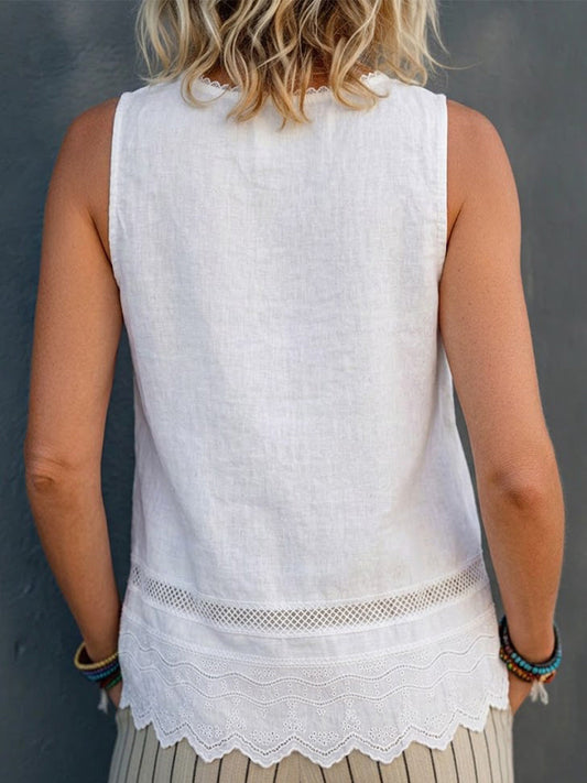 Blusa de encaje Camila
