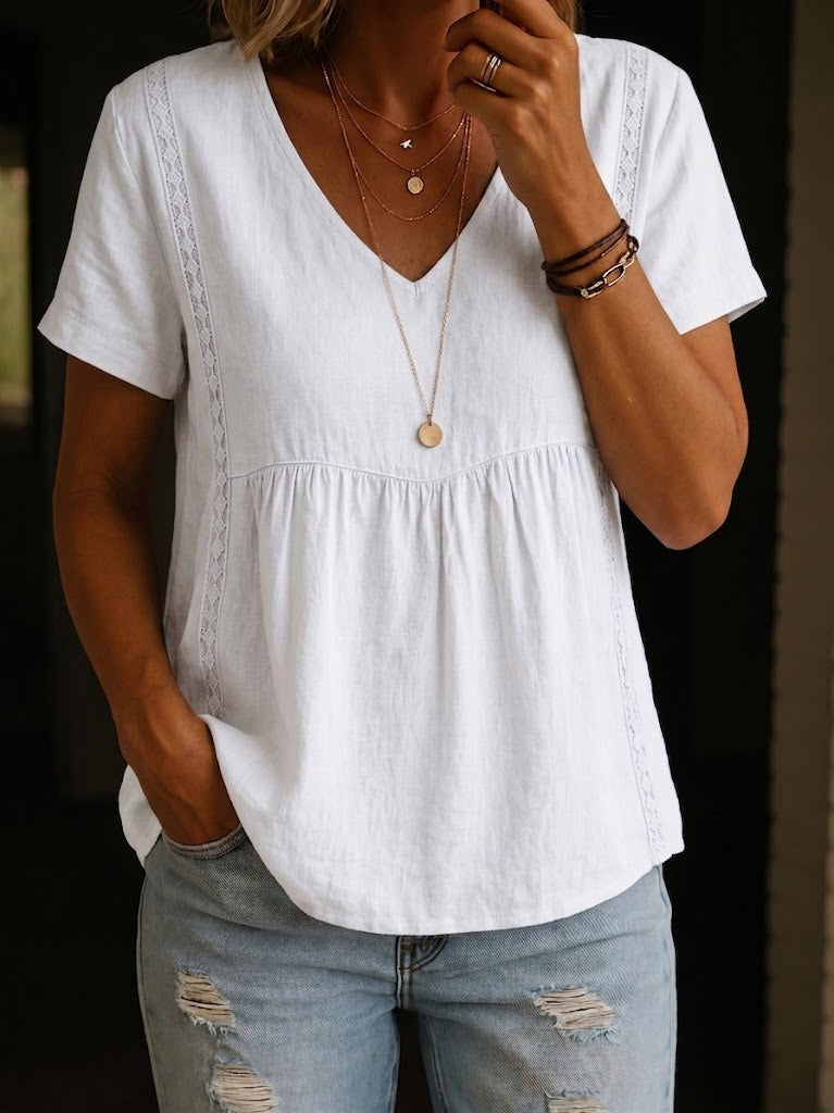 Blusa de encaje Sofia