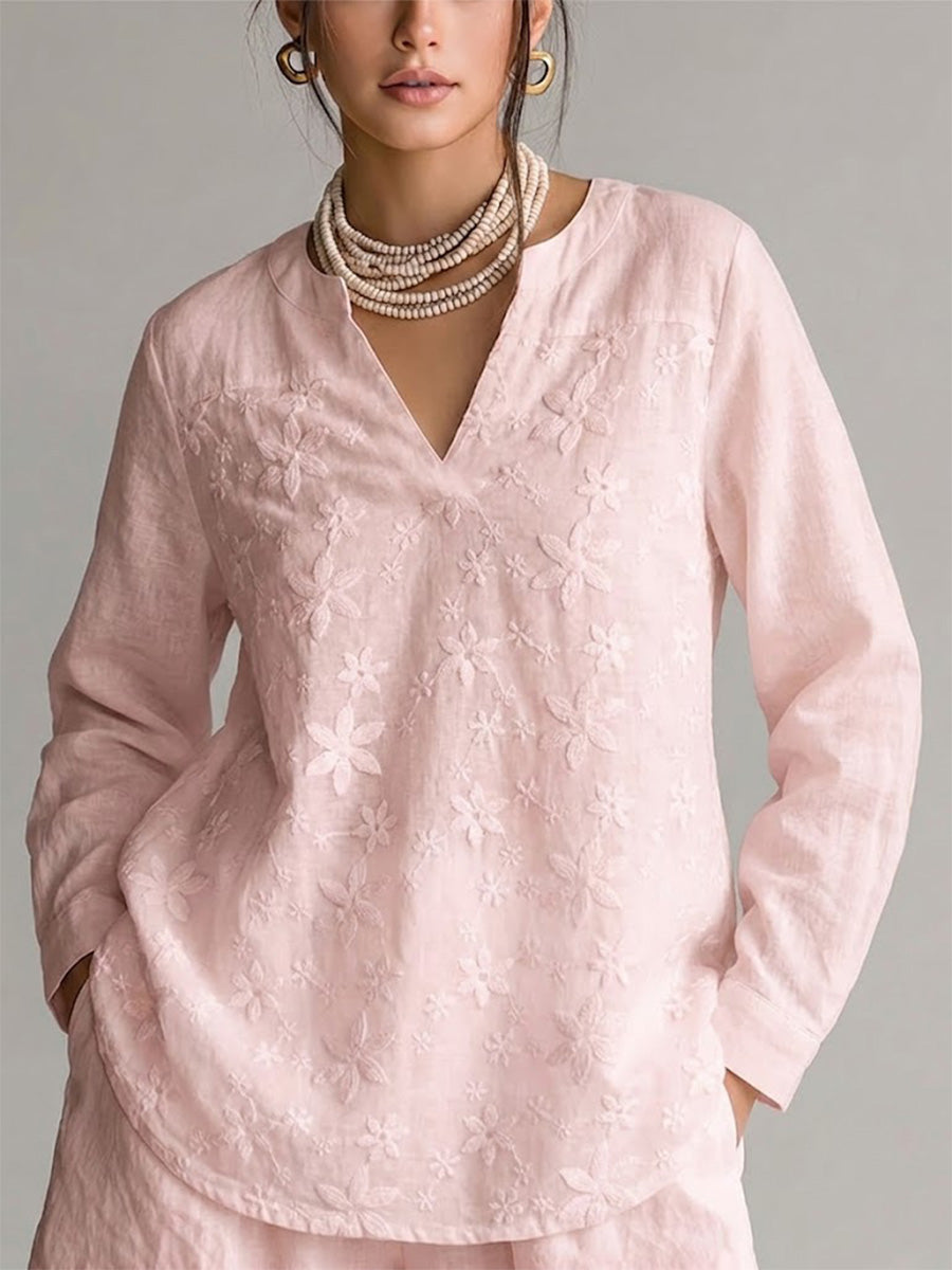 Blusa bordada Regina