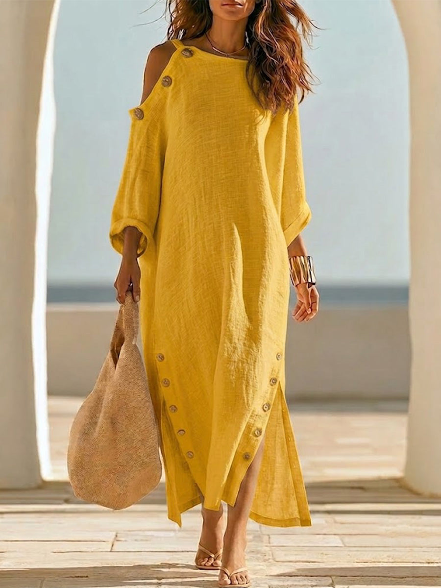 Vestido de lino Lucia