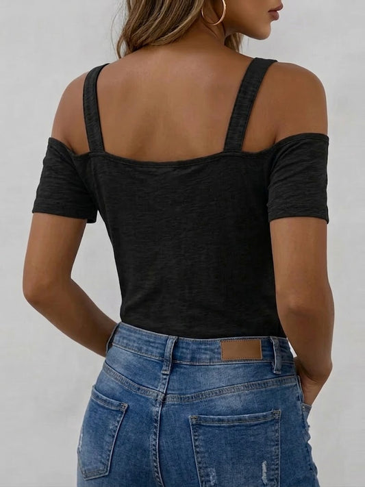 Blusa de hombros descubiertos Camila