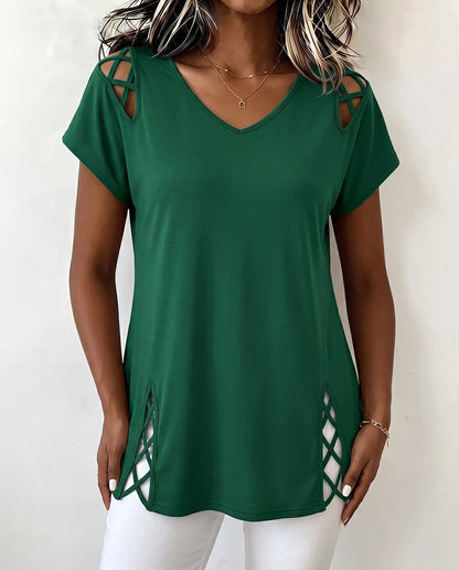 Blusa de algodon Carmen