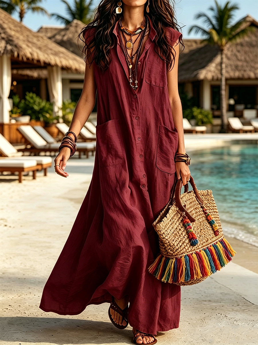 Vestido largo Altea