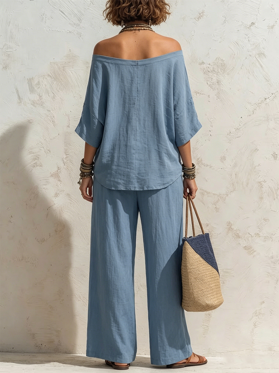 Conjunto de lino Valentina