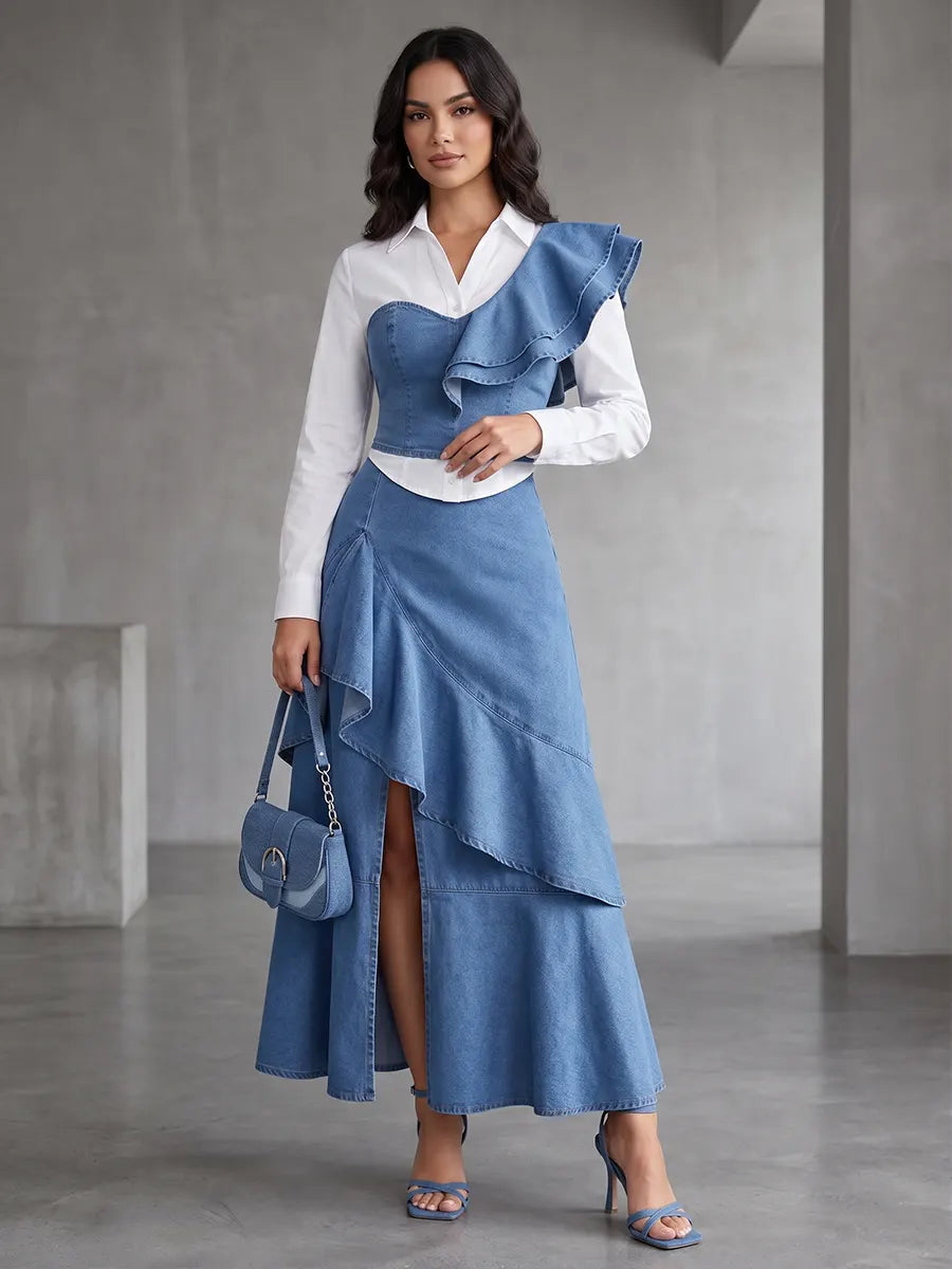Conjunto con volantes Sofia
