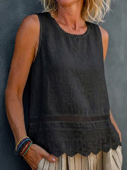 Blusa de encaje Camila