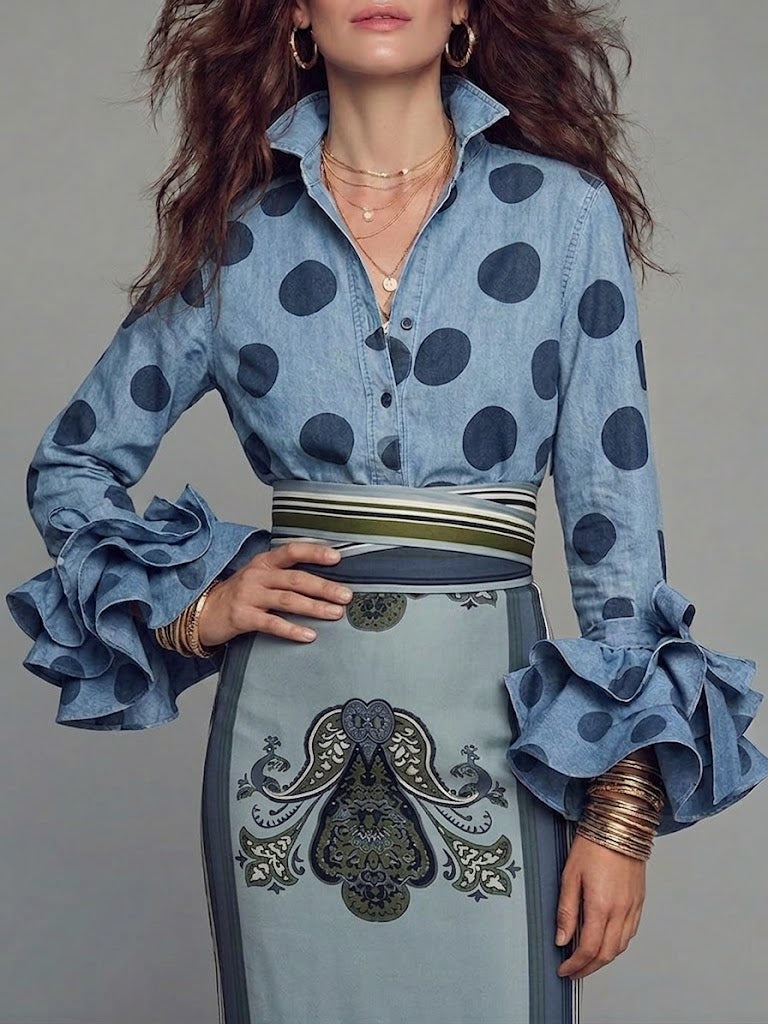 Blusa de lunares Renata