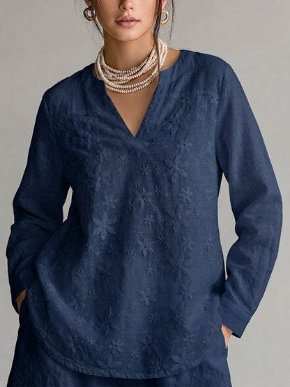 Blusa bordada Regina