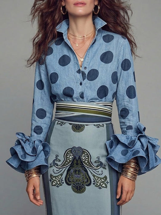 Blusa de lunares Renata