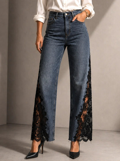 Pantalon de encaje Regina