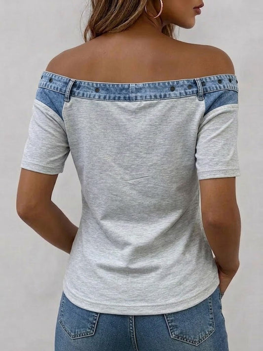 Blusa de hombros descubiertos Camila