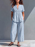 Conjunto de lino Fernanda