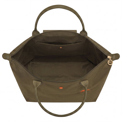 Bolso grande premium verde caqui