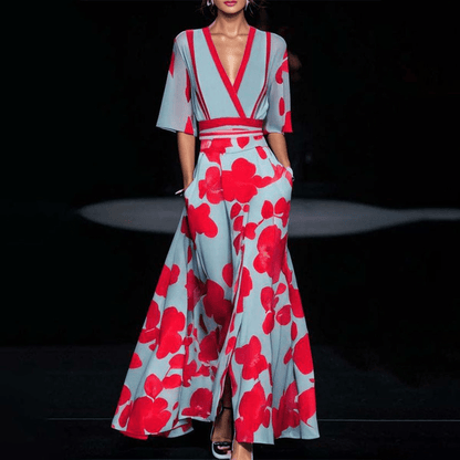 Vestido de saten Abril
