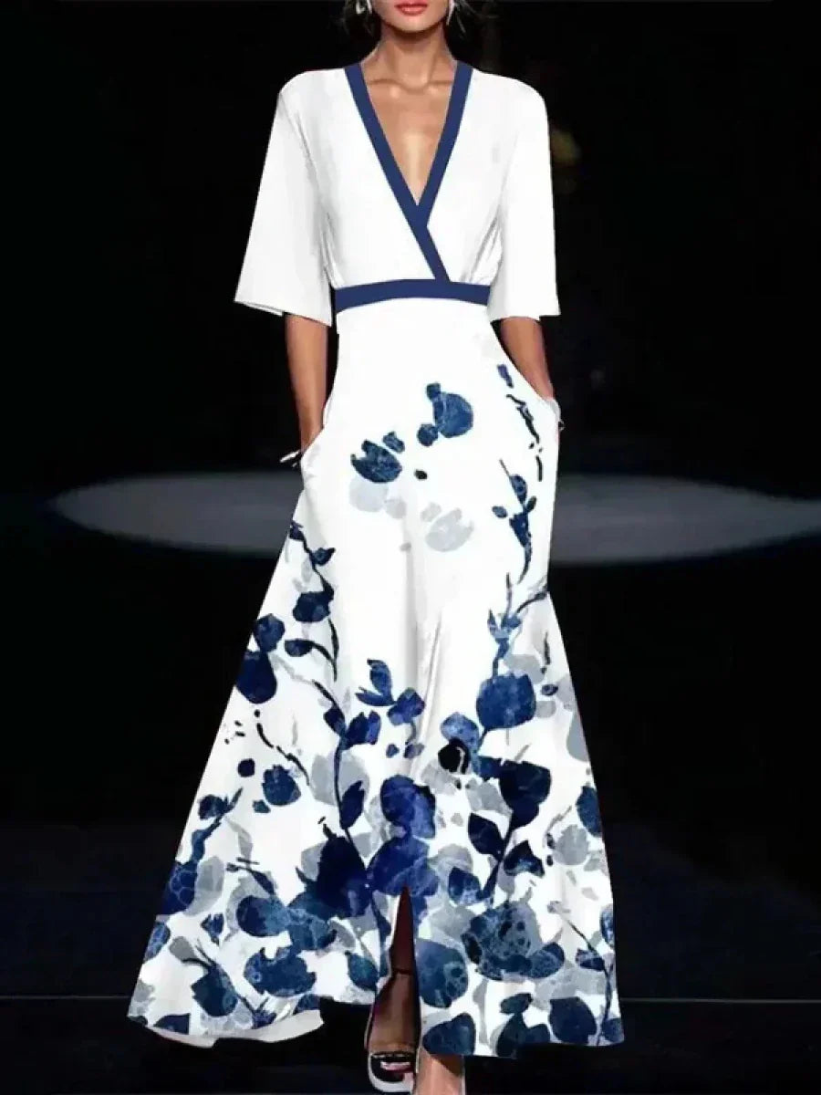 Vestido de saten Abril